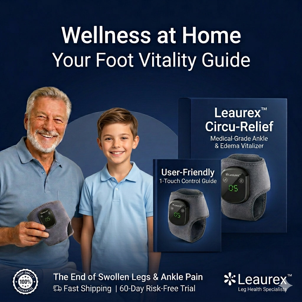 Leaurex™ Circu-Relief 3-in-1: Medical-Grade Ankle & Edema Vitalizer